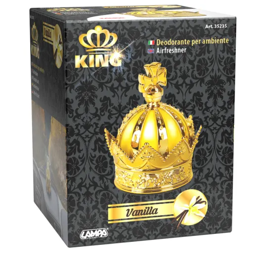 LAMPA King Korona Illatosító - Vanília - 50ml