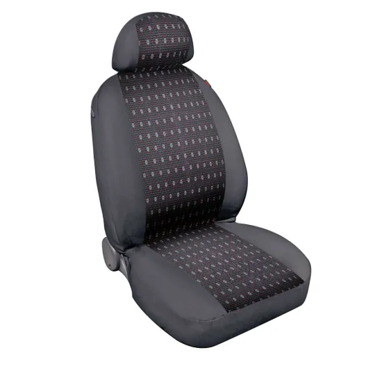 Üléshuzat garnitúra 11db-os, univerzális, fekete-piros, Lampa Jacquard 54966 Üléshuzat garnitúra 11db-os, univerzális, fekete-piros, Lampa Jacquard 54966