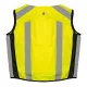 Láthatósági fényvisszaverő mellény, gumírozott XL, EN 1150, Lampa Reflexy