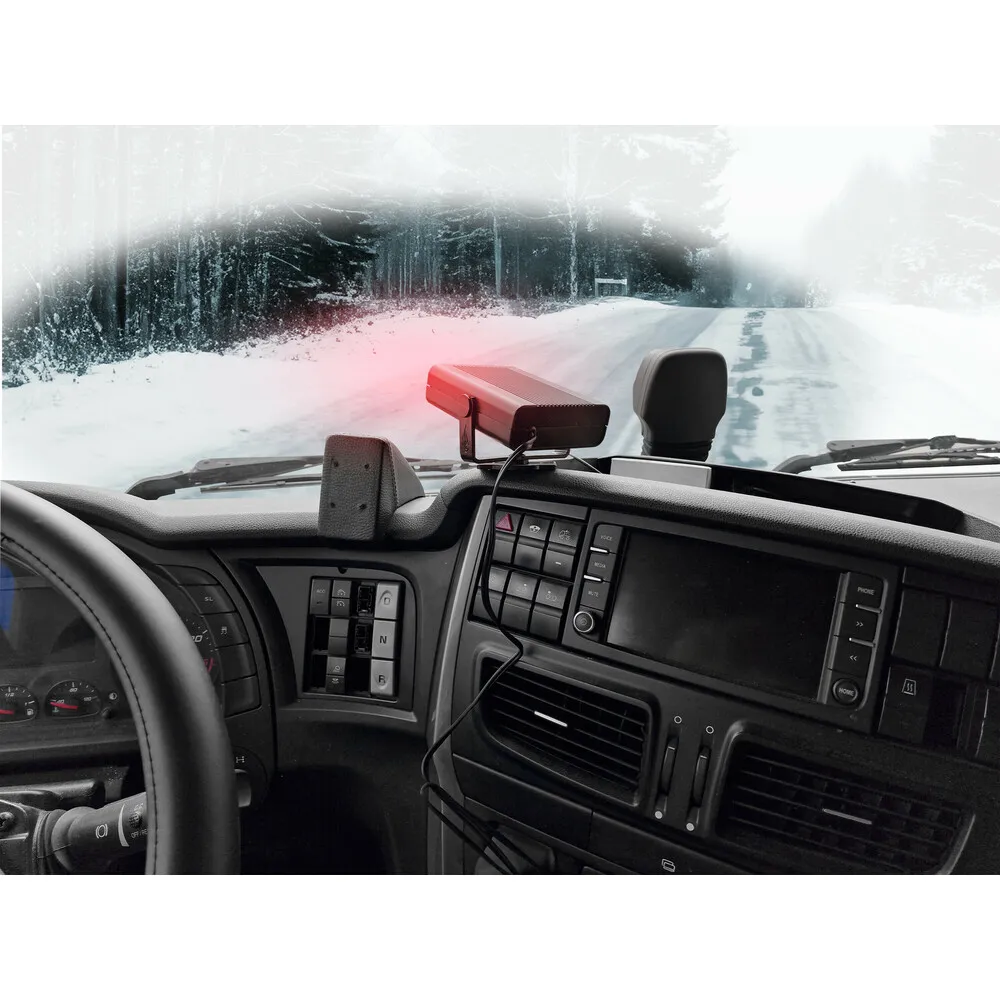 Fűtő-hűtő ventilátor páramentesítésre kamionba, teherautóba 24V / 150W Lampa Heater & Fan