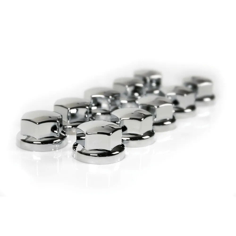 Kerékcsavar kupat szett 32/33mm (busz, kamion), 10db króm, Lampa 98061