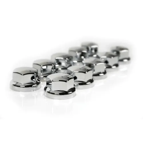 Kerékcsavar kupat szett 32/33mm (busz, kamion), 10db króm, Lampa 98061