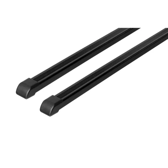 Tetőcsomagtartó fekete acél rúd pár 127 cm, Nordrive N15021 Quadra L