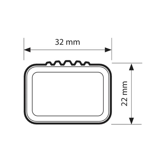 Tetőcsomagtartó fekete acél rúd pár 127 cm, Nordrive N15021 Quadra L