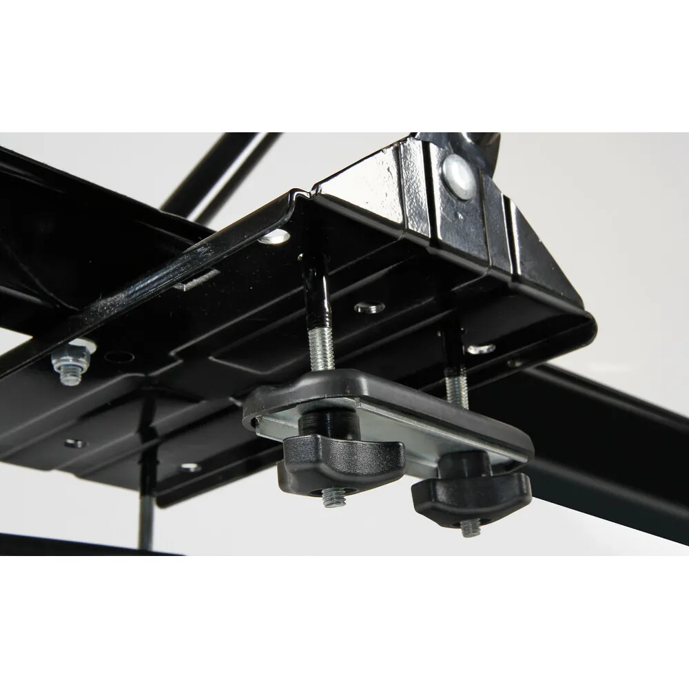 Kerékpártartó tetőcsomagtartóra, 1db kerékpárhoz, fekete, zárható, Nordrive Bike-One