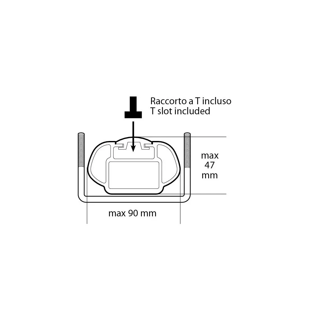 Kerékpártartó tetőcsomagtartóra, 1db kerékpárhoz, fekete, zárható, Nordrive Bike-One