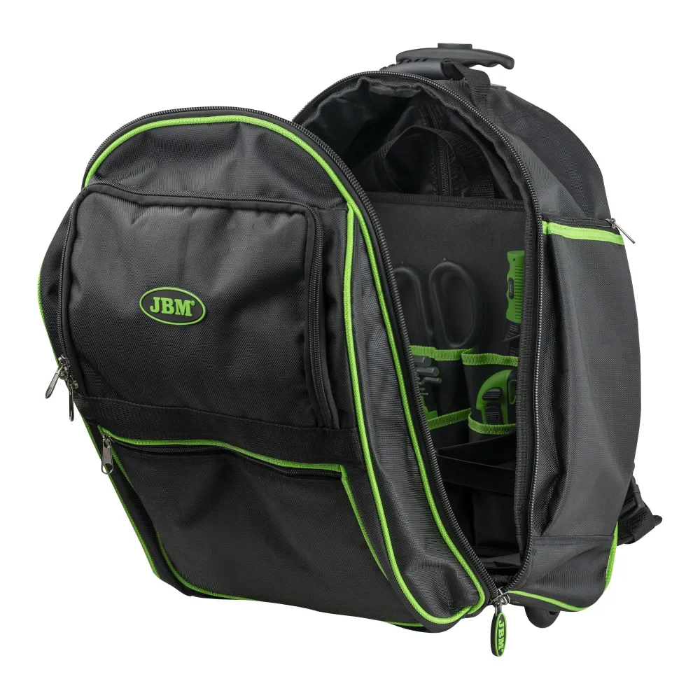 Gurulós szerszámos hátizsák 27 rekesszel, 38L, JBM 54804