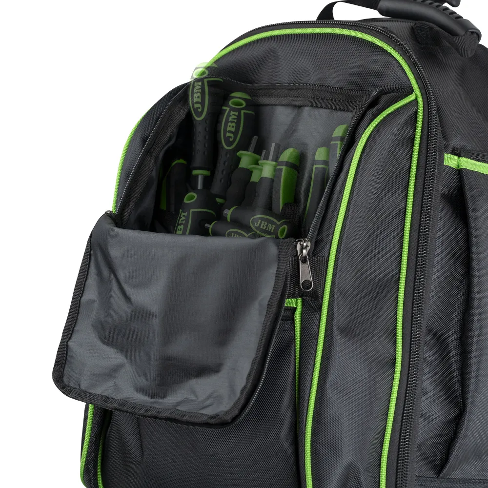 Gurulós szerszámos hátizsák 27 rekesszel, 38L, JBM 54804