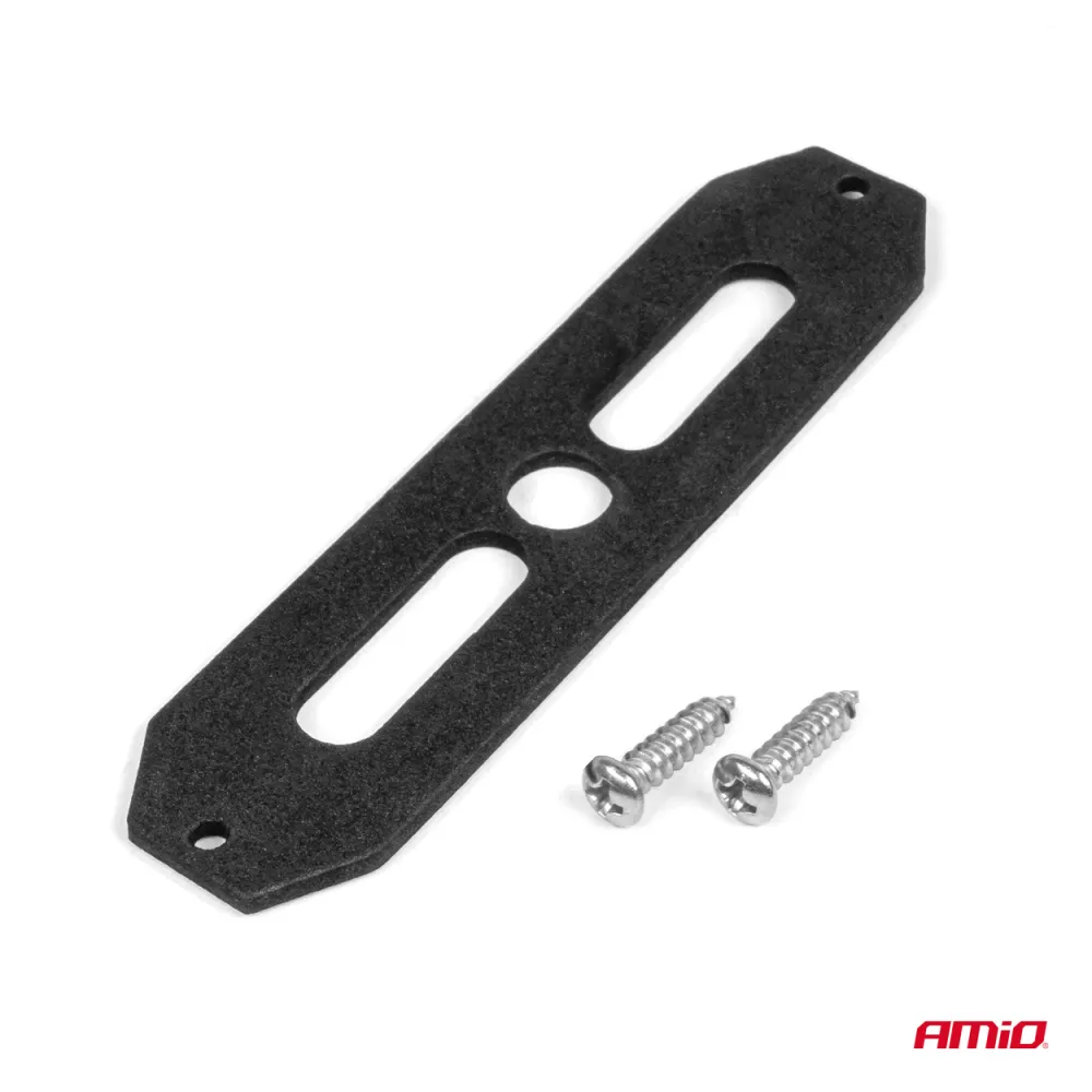 Villogófény, narancssárga 2 funkciós 6 LED-es 12/24V AMIO 03930