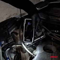 Indítás segítő egység (bikázó) powerbank, 3000 cm3-ig, 3:1-ben Amio 04678