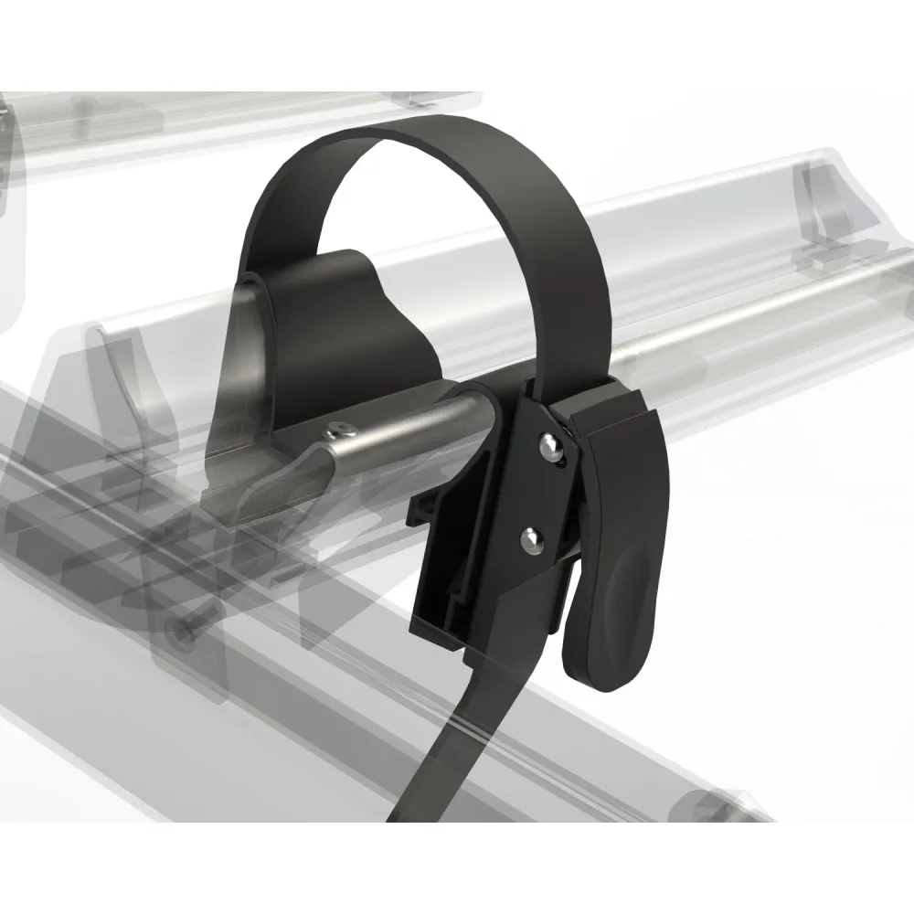 Kerékpártartó vonóhorogra, 2db kerékpárhoz (E-Bike is), zárható HAKR Trip 2 Top Plus Elektro