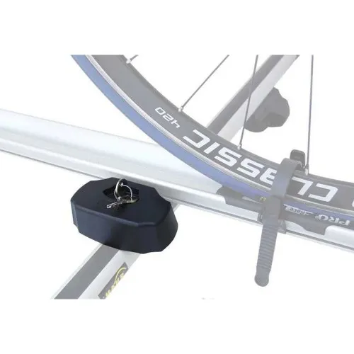 Kerékpártartó tetőcsomagtartóra, fekete, 1db kerékpárhoz, Hakr Speed Alumínium