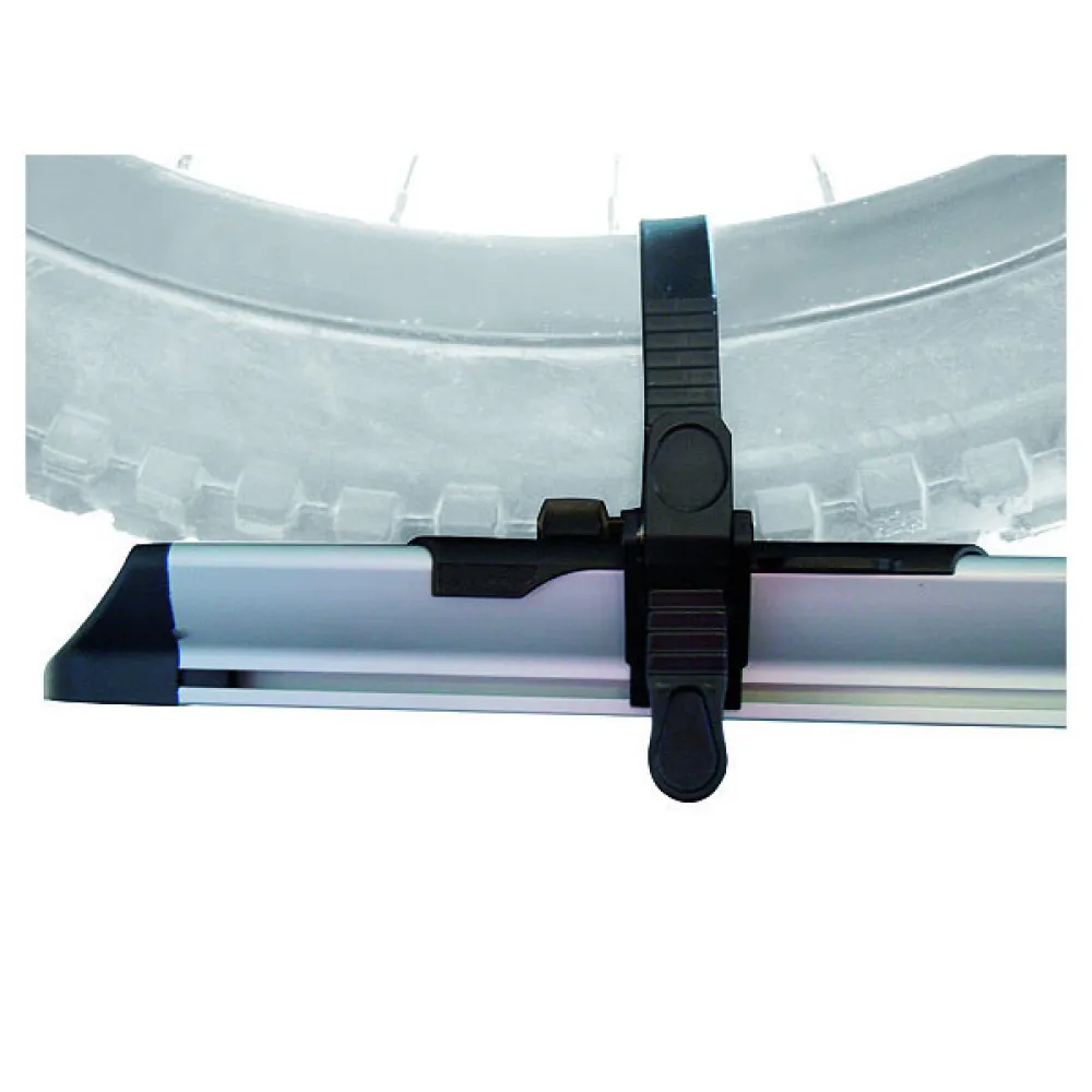 Kerékpártartó tetőcsomagtartóra, fekete, 1db kerékpárhoz, Hakr Speed Alumínium