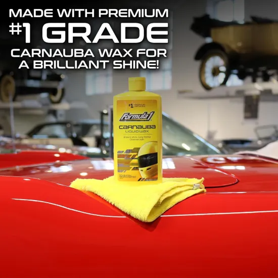 Carnauba wax autófényezésre 473 ml, Formula 1 Liquid Carnauba Car Wax Carnauba wax autófényezésre 473 ml, Formula 1 Liquid Carnauba Car Wax