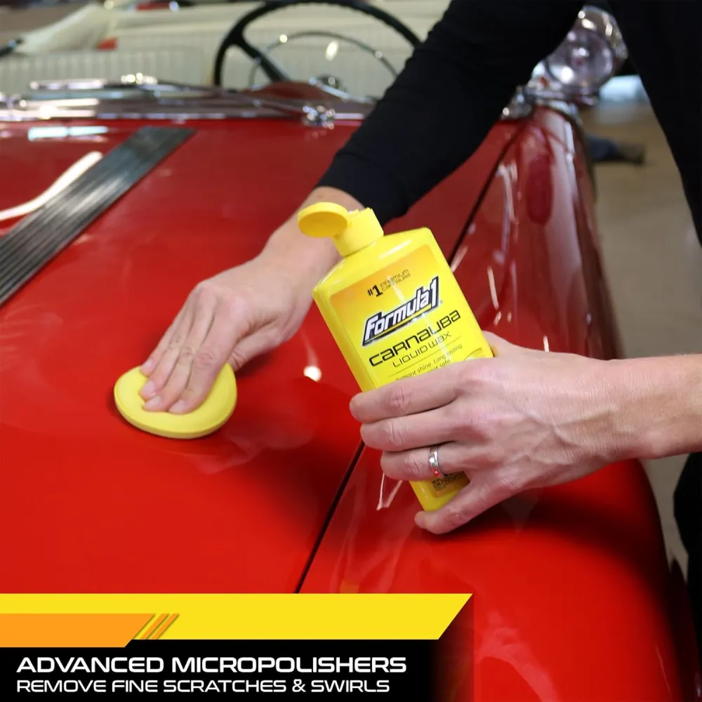 Carnauba wax autófényezésre 473 ml, Formula 1 Liquid Carnauba Car Wax