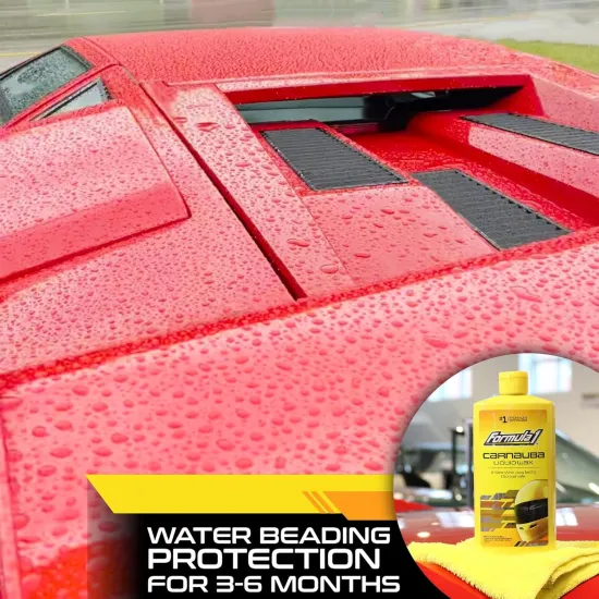 Carnauba wax autófényezésre 473 ml, Formula 1 Liquid Carnauba Car Wax Carnauba wax autófényezésre 473 ml, Formula 1 Liquid Carnauba Car Wax