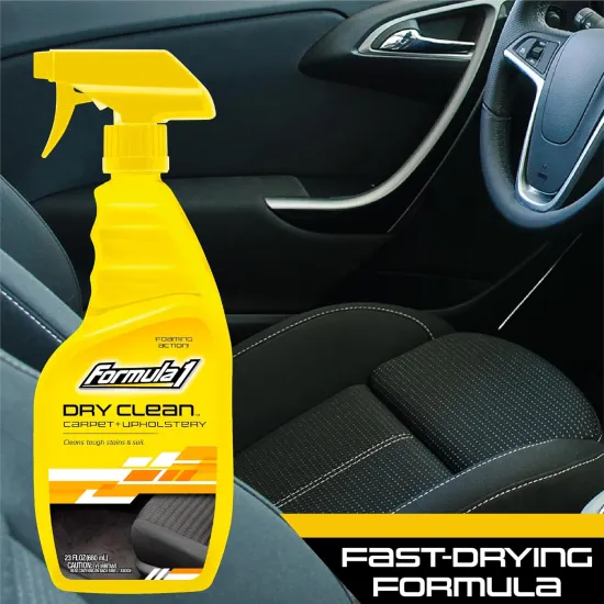Kárpit- és szőnyegtisztító spray 680 ml, Formula 1 Dry Clean™ Carpet & Upholstery Cleaner Kárpit- és szőnyegtisztító spray 680 ml, Formula 1 Dry Clean™ Carpet & Upholstery Cleaner