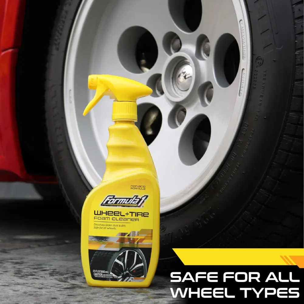 Felnitisztító savmentes formulával 680 ml, Formula 1 Foaming Wheel & Tire Cleaner