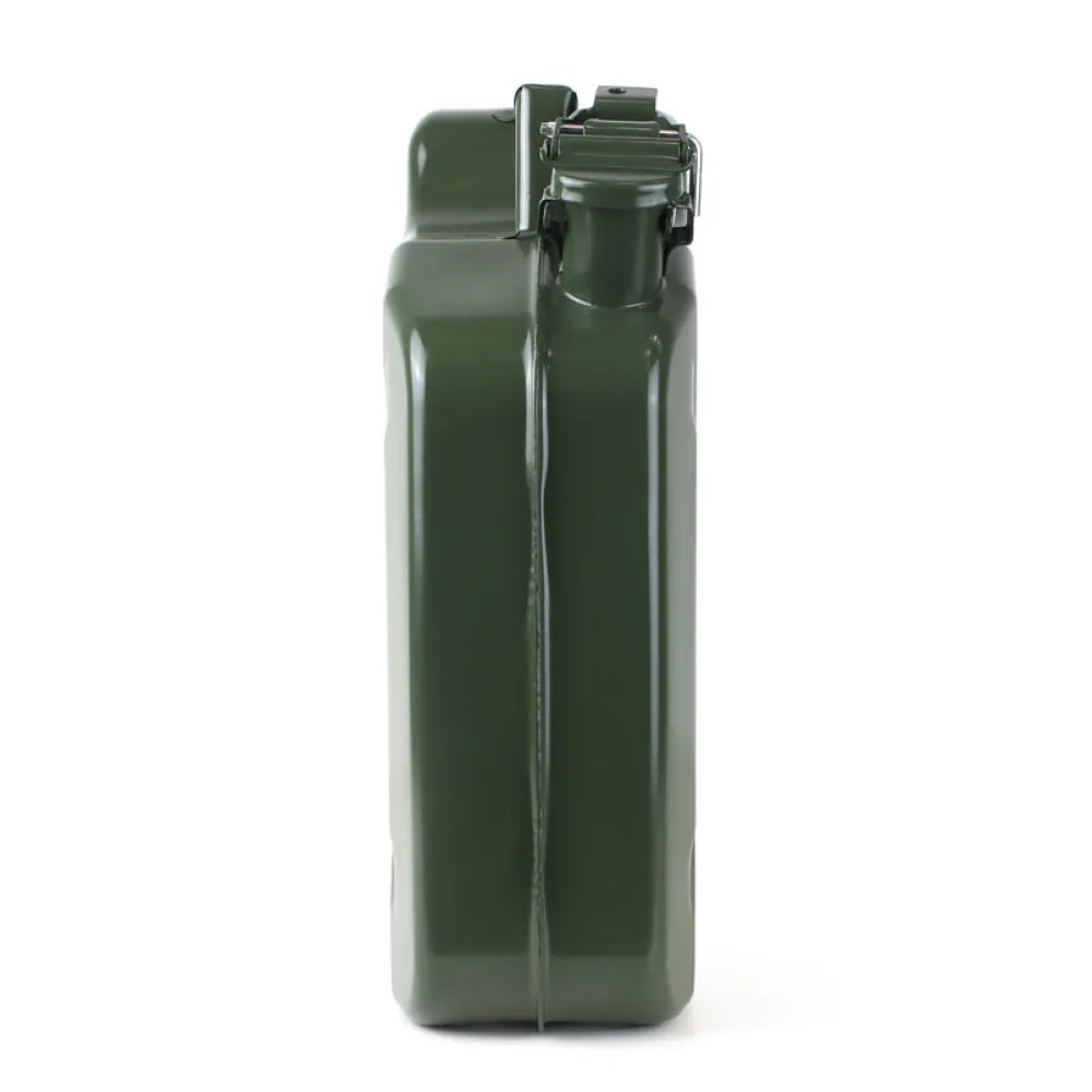 Üzemanyagkanna (marmon), fém, khaki, 10 liter