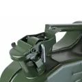 Üzemanyagkanna (marmon), fém, khaki, 10 liter