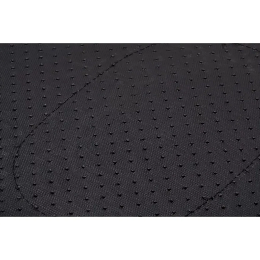 Autószőnyeg 4db-os szövet garnitúra, univerzális, fekete-piros, Dunlop