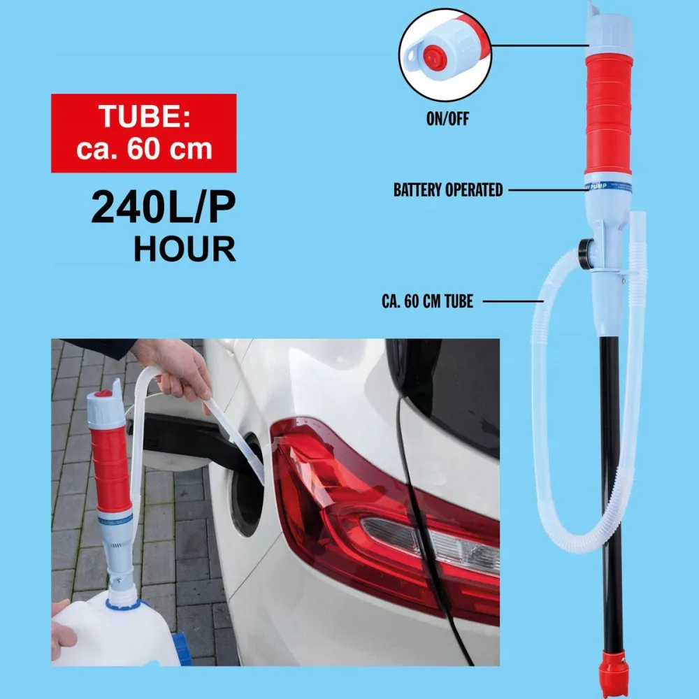 Elektromos üzemanyag pumpa 240l/óra, Allride 266138