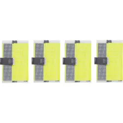 Láthatósági biztonsági mellény készlet, atószőnyeg alá Carpoint LifeHammer Safety Vest