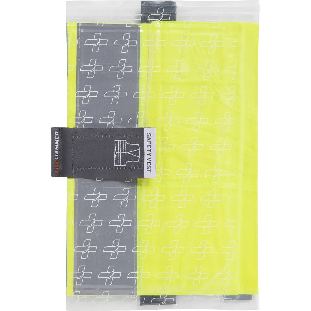 Láthatósági biztonsági mellény készlet, atószőnyeg alá Carpoint LifeHammer Safety Vest