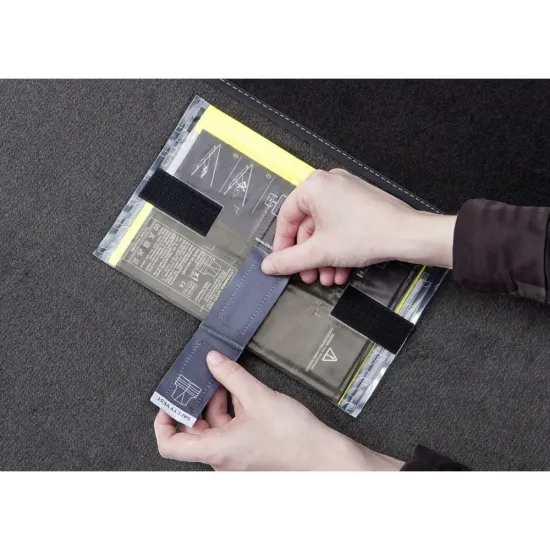 Láthatósági biztonsági mellény készlet, atószőnyeg alá Carpoint LifeHammer Safety Vest