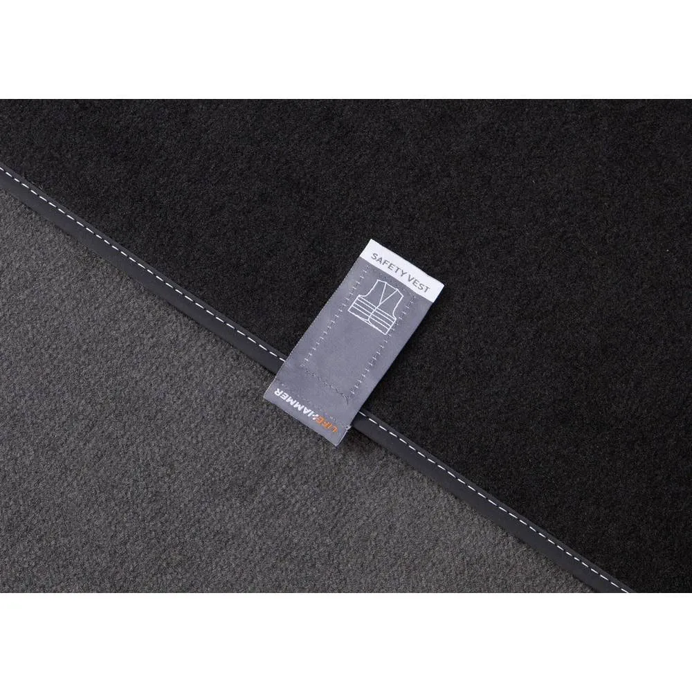 Láthatósági biztonsági mellény készlet, atószőnyeg alá Carpoint LifeHammer Safety Vest