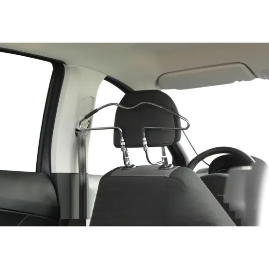 Vállfa autóba, fejtámlára, 5db adapterrel, Caproint