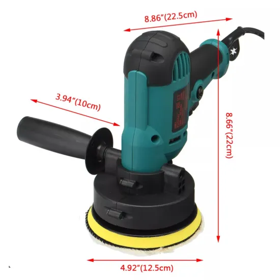 Polírozógép 230V / 700 Watt, 125 mm, 600-3700 fordulat/perc AFHM