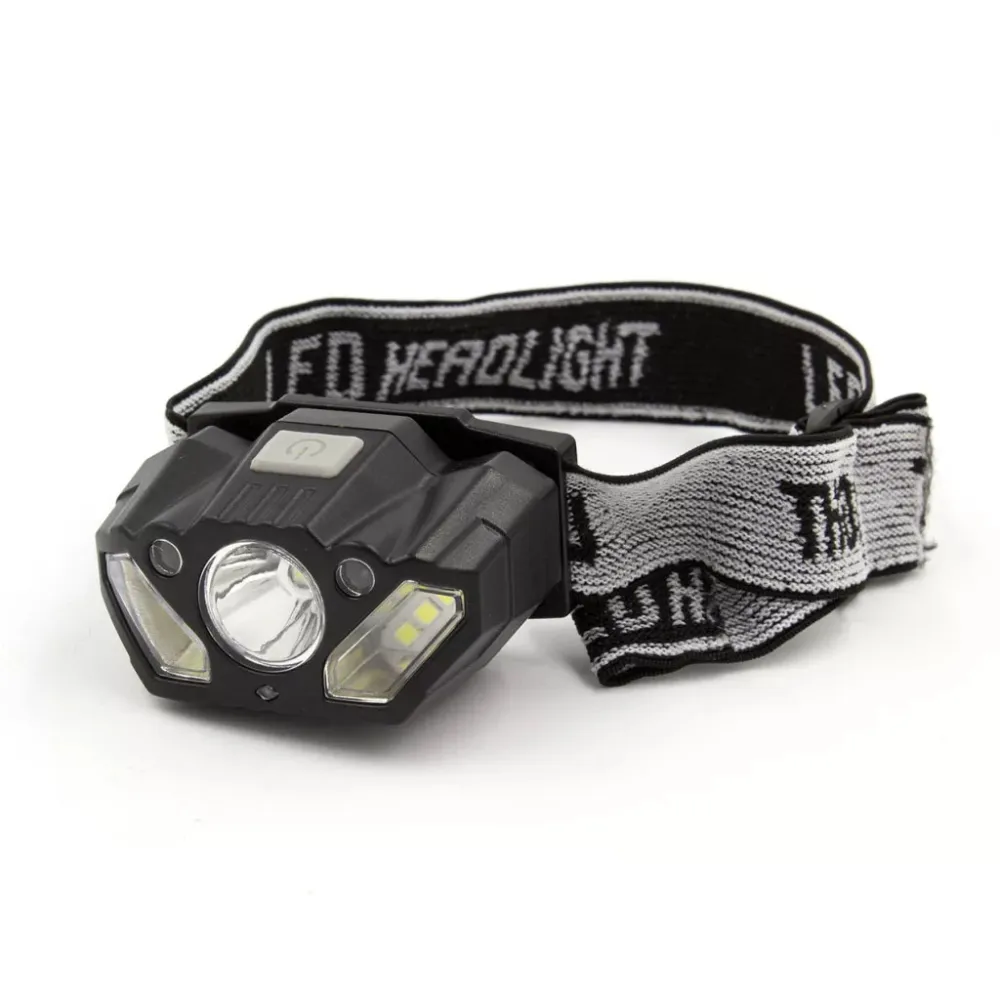 Fejlámpa, 5 LED-es, tölthető AFHM