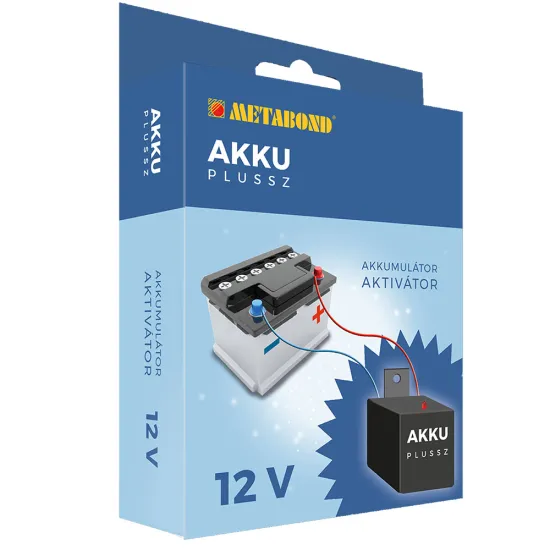 Akkumulátor aktivátor, akku plusz 12V MetaBond Akkumulátor aktivátor, akku plusz 12V MetaBond