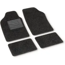 Autószőnyeg 4db-os szövet garnitúra, univerzális, antracid, Bottari 14083