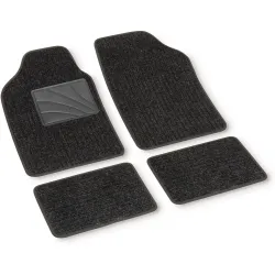 Autószőnyeg 4db-os szövet garnitúra, univerzális, antracid, Bottari 14083 Autószőnyeg 4db-os szövet garnitúra, univerzális, antracid, Bottari 14083