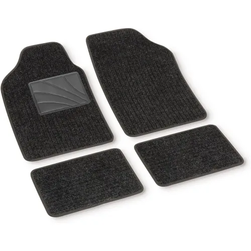 Autószőnyeg 4db-os szövet garnitúra, univerzális, antracid, Bottari 14083