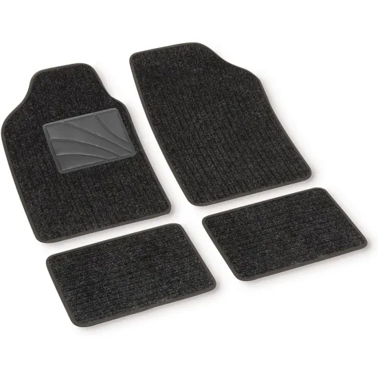 Autószőnyeg 4db-os szövet garnitúra, univerzális, antracid, Bottari 14083 Autószőnyeg 4db-os szövet garnitúra, univerzális, antracid, Bottari 14083