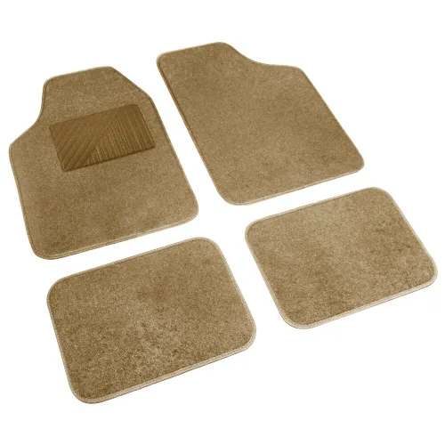 Autószőnyeg szett 4db-os, univerzális bézs színű, Lampa Cosmo 25102