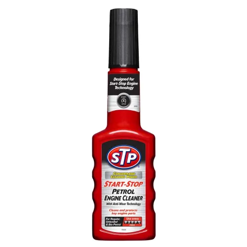 Benzin motortisztító üzemanyagadalék 200 ml, STP Start-Stop Petrol Cleaner