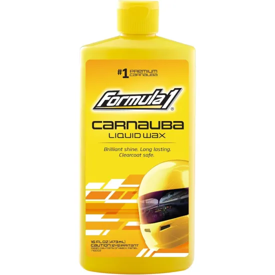 Carnauba wax autófényezésre 473 ml, Formula 1 Liquid Carnauba Car Wax Carnauba wax autófényezésre 473 ml, Formula 1 Liquid Carnauba Car Wax