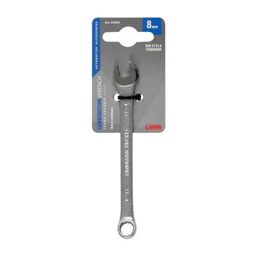 Csillag-villáskulcs 8mm króm-vanádium Lampa 59504