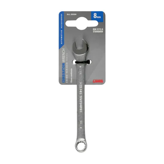 Csillag-villáskulcs 8mm króm-vanádium Lampa 59504 Csillag-villáskulcs 8mm króm-vanádium Lampa 59504