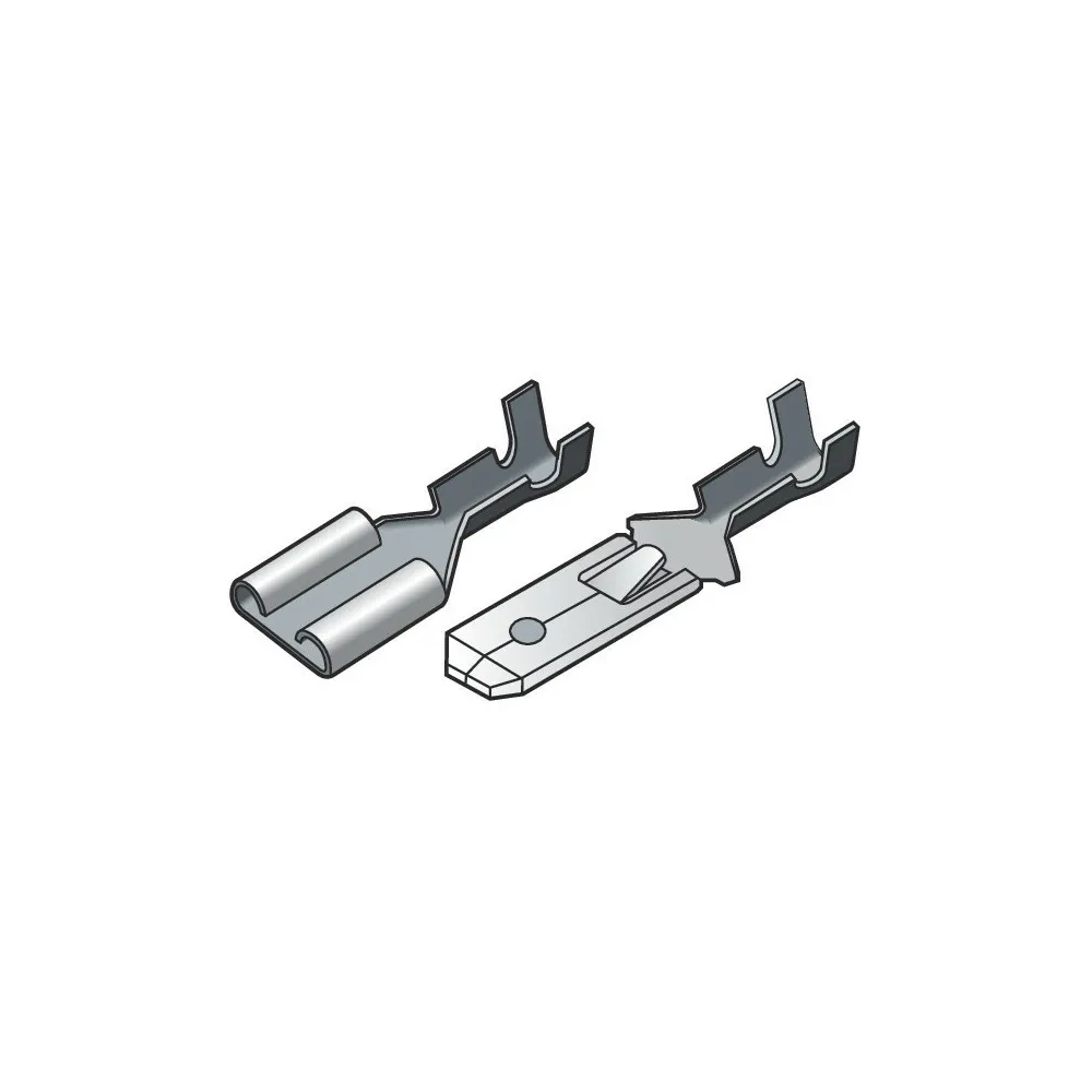 Csúszósaru kábelvég készlet 0,8-2,0 mm2 20db-os Lampa 45058