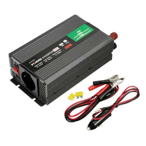 Feszültség átalakító inverter (kamionos) 24V DC - 220 V AC 300 Watt, Lampa 98148