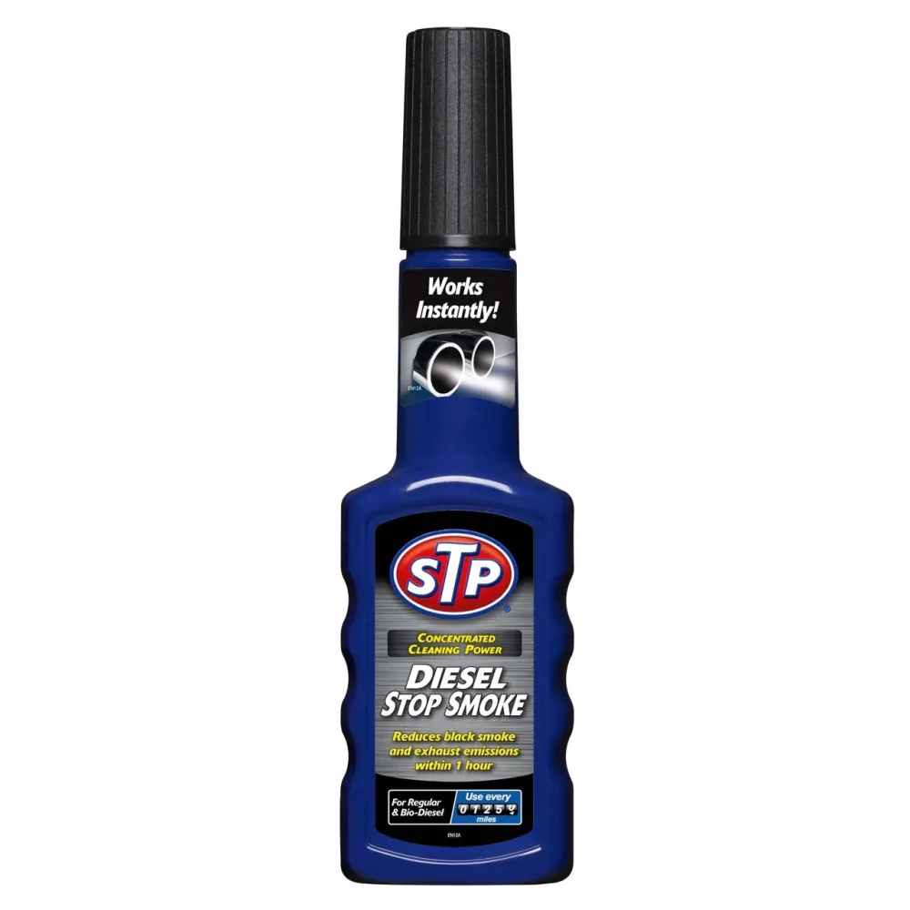 Fütöléscsökkentő diesel adalék 200 ml, STP Diesel Stop Smoke