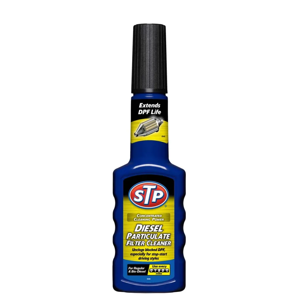 Gázolaj részecskeszűrő (DPF) tisztító üzemanyag adalék 200 ml, STP Diesel Particulate Filter Cleaner
