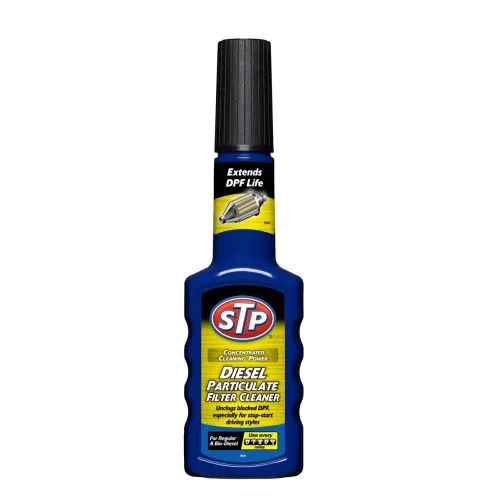 Gázolaj részecskeszűrő (DPF) tisztító üzemanyag adalék 200 ml, STP Diesel Particulate Filter Cleaner