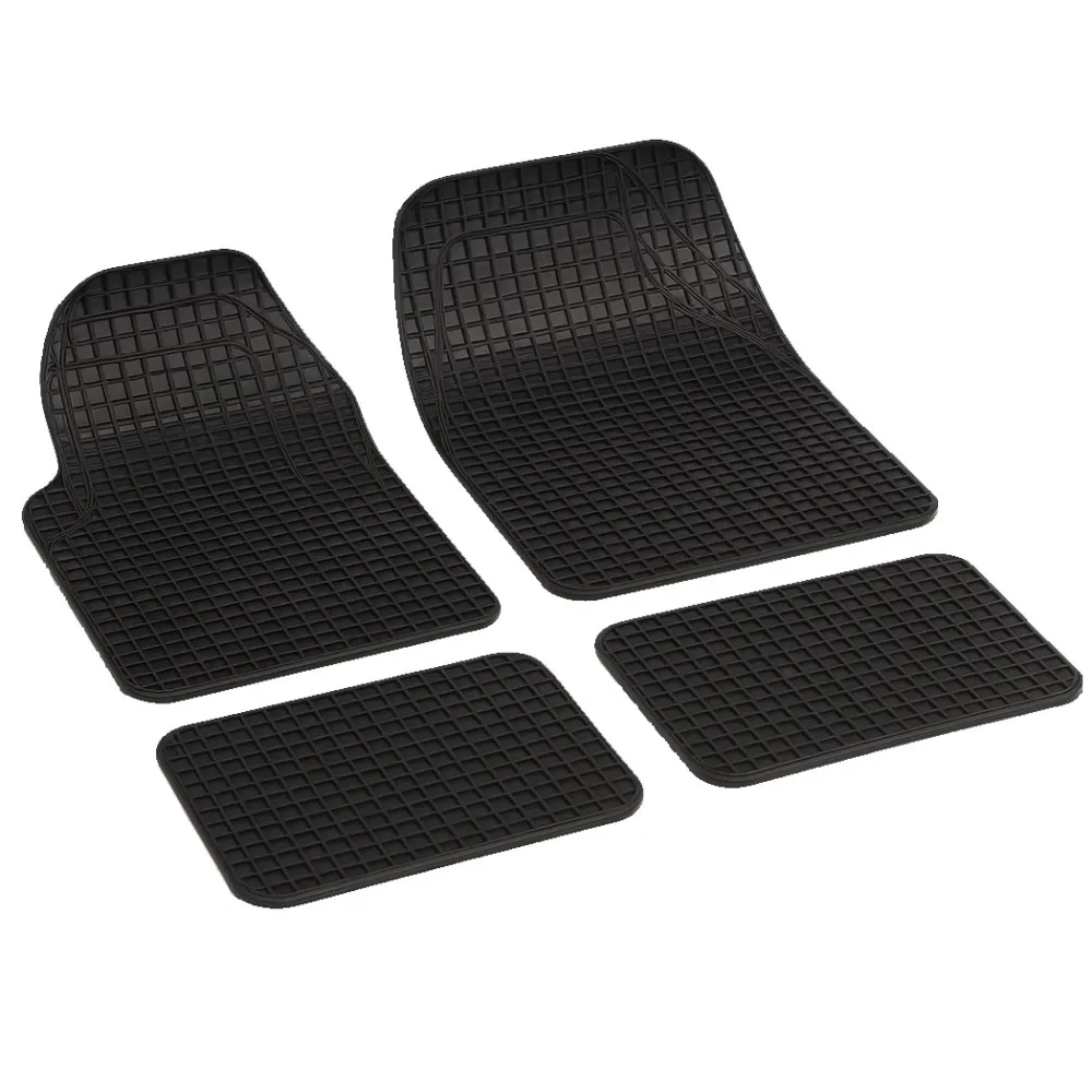 Gumiszőnyeg  4db-os univerzális garnitúra fekete, Bottari Goros Line