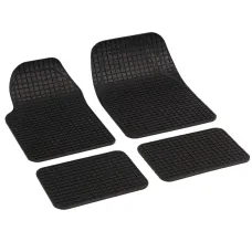Gumiszőnyeg  4db-os univerzális garnitúra fekete, Bottari Goros Line